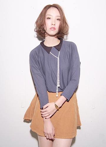 ナチュラル ボブ 髪型