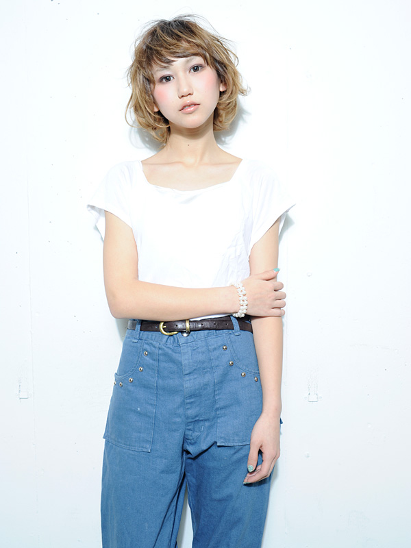 ボブ ウエーブスタイル